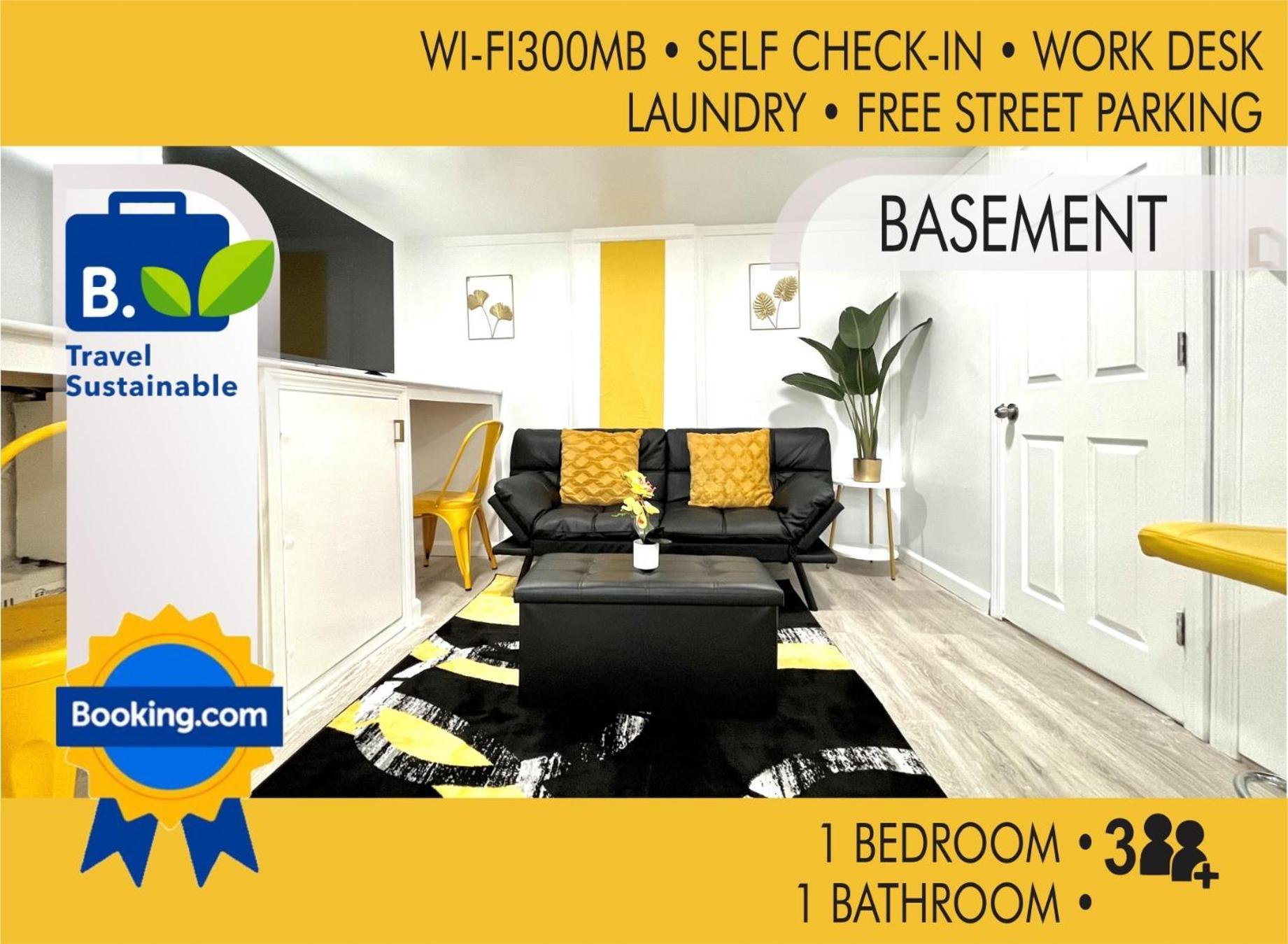 The Amber Retreat - Brooklyn Centre Comfort - Charming Space For Families, Couples & Business Travelers Near Downtown - With 300Mb Wifi, Parking & Self Check-In Cleveland Eksteriør billede
